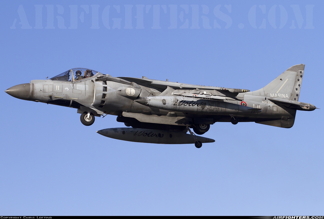 Italy - Navy McDonnell Douglas AV-8B+ Harrier ll MM7217 at Albacete (- Los Llanos) (LEAB), Spain
