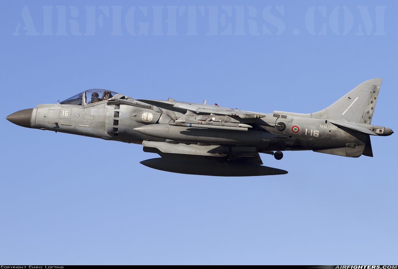 Italy - Navy McDonnell Douglas AV-8B+ Harrier ll MM7222 at Albacete (- Los Llanos) (LEAB), Spain