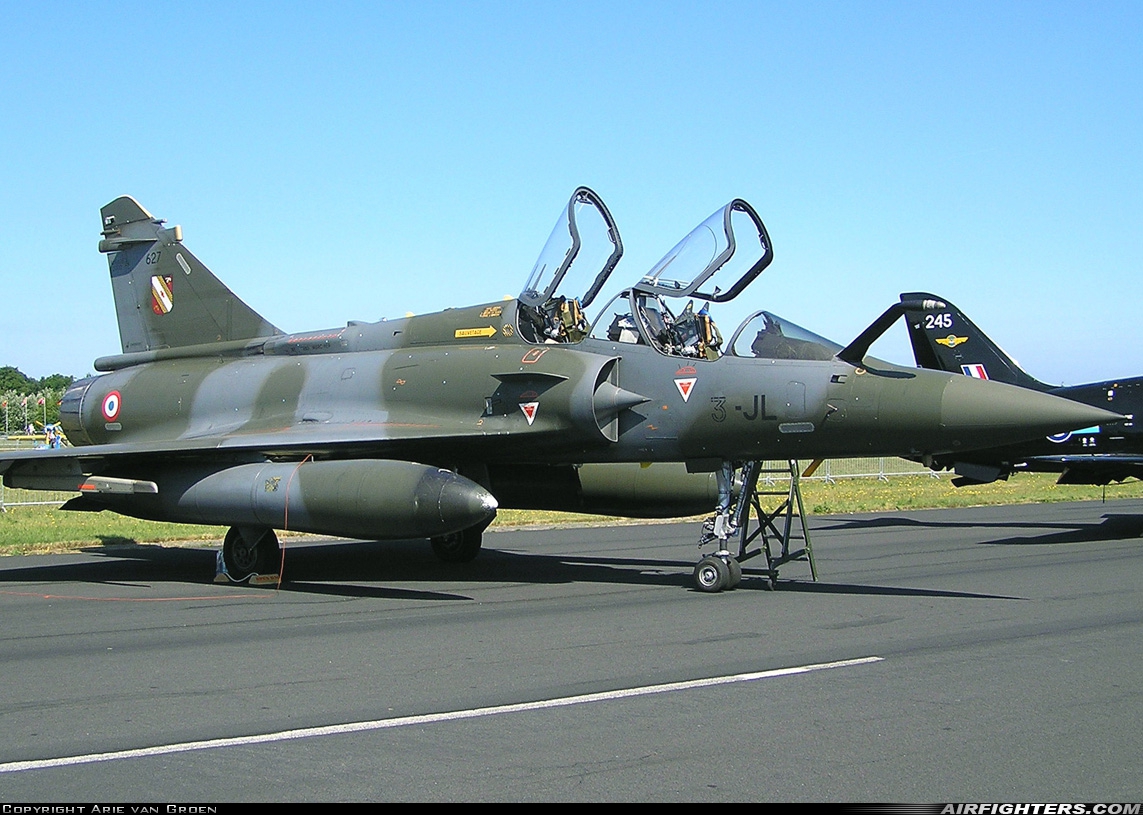 France - Air Force Dassault Mirage 2000D 627 at Breda - Gilze-Rijen (GLZ / EHGR), Netherlands