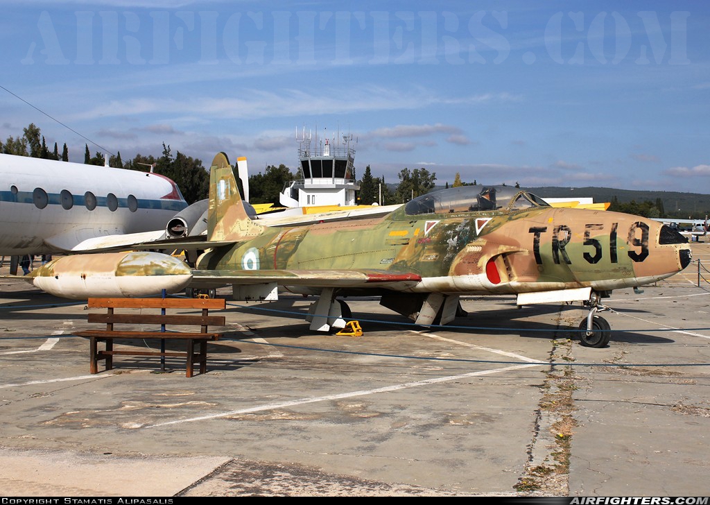 Greece - Air Force Lockheed T-33A Shooting Star 58519 at Dekelia - Tatoi (LGTT), Greece
