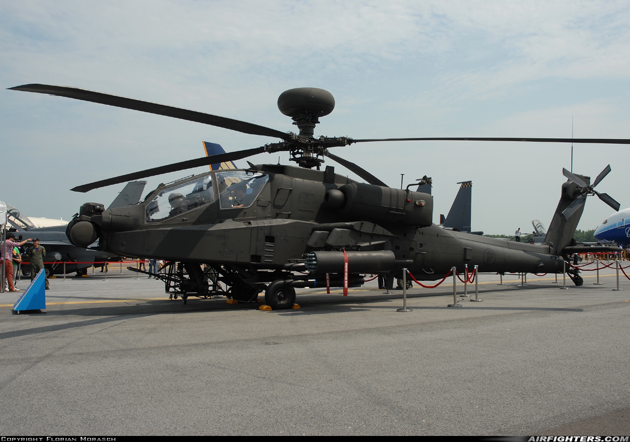 Singapore - Air Force McDonnell Douglas AH-64D Apache Longbow 065 at Singapore - Changi (SIN / WSSS), Singapore