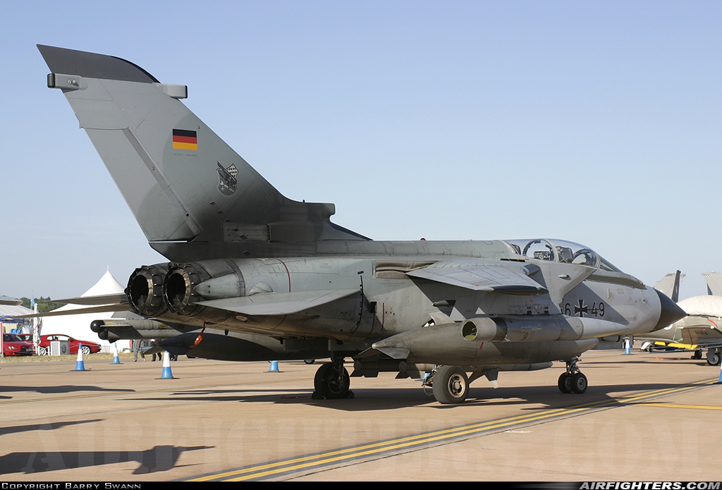 Germany - Air Force Panavia Tornado ECR 46+49 at Fairford (FFD / EGVA), UK