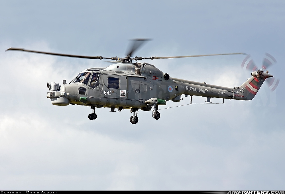UK - Navy Westland WG-13 Lynx HMA8DSP ZF562 at Kemble (EGBP), UK