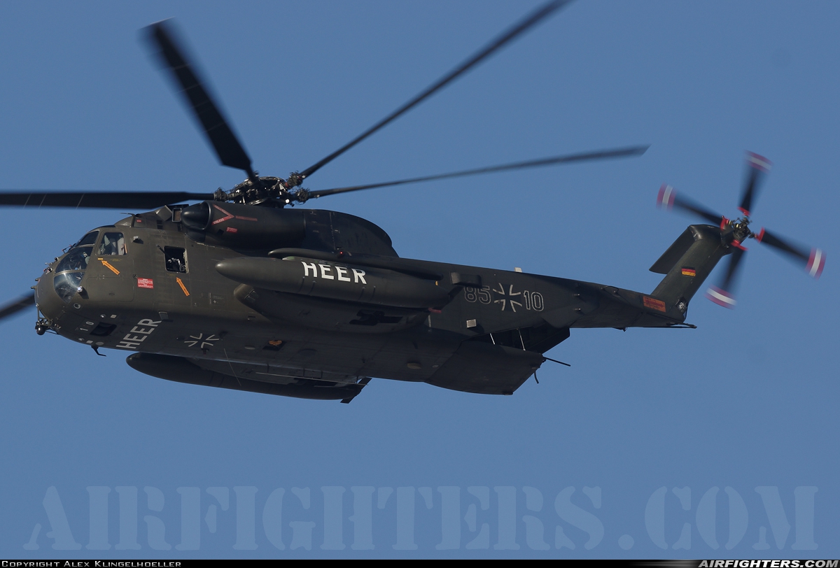 Germany - Army Sikorsky CH-53GS (S-65) 85+10 at Laupheim (ETHL), Germany