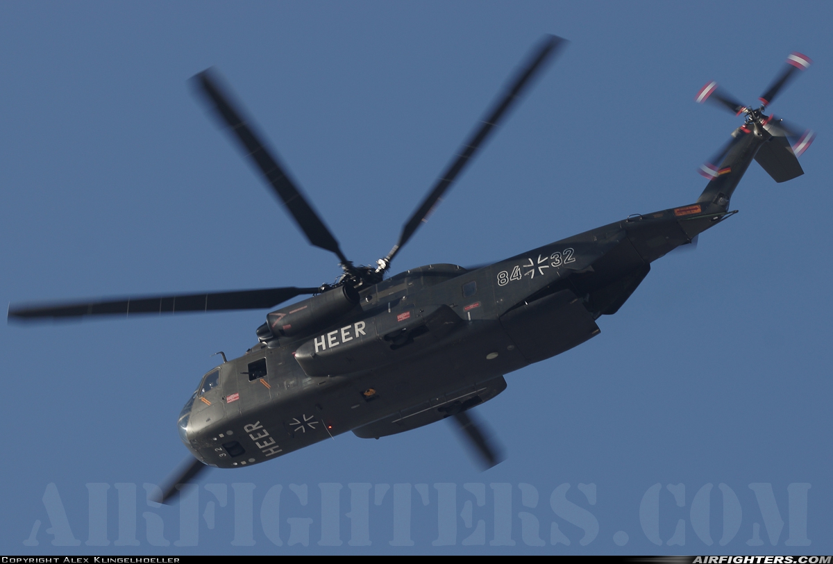 Germany - Army Sikorsky CH-53G (S-65) 84+32 at Laupheim (ETHL), Germany