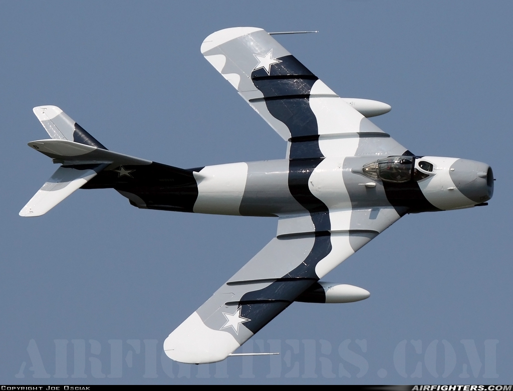 Private - Black Diamond Jet Team Mikoyan-Gurevich Lim-6R N6953X at Lancaster Airport (LNS / KLNS), USA