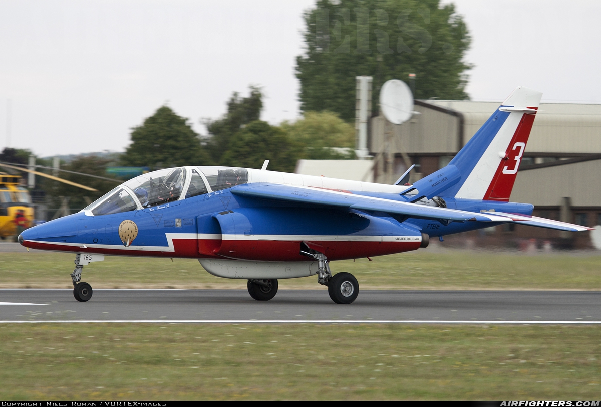France - Air Force Dassault/Dornier Alpha Jet E E165 at Fairford (FFD / EGVA), UK