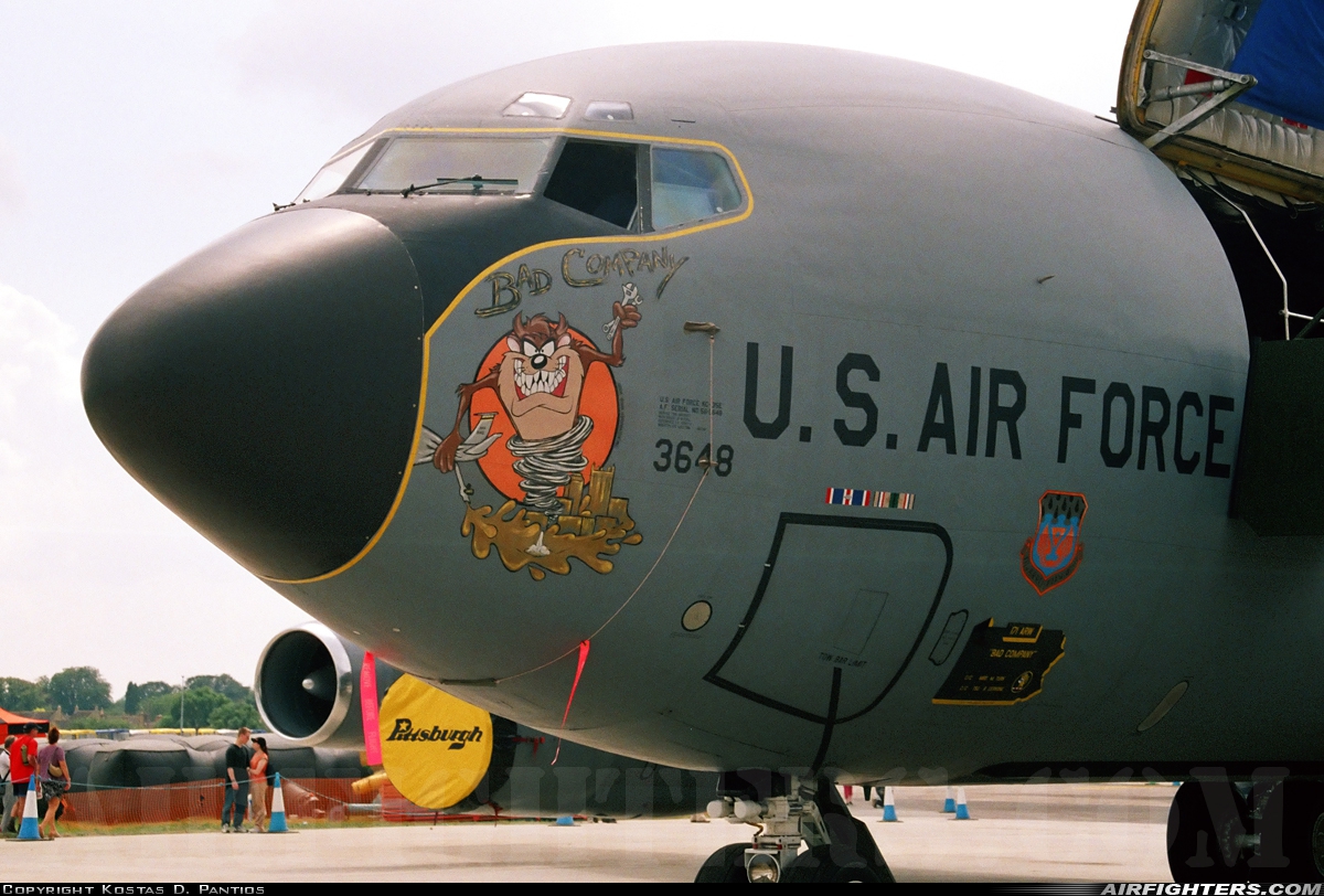 USA - Air Force Boeing KC-135E Stratotanker (717-100) 56-3648 at Fairford (FFD / EGVA), UK