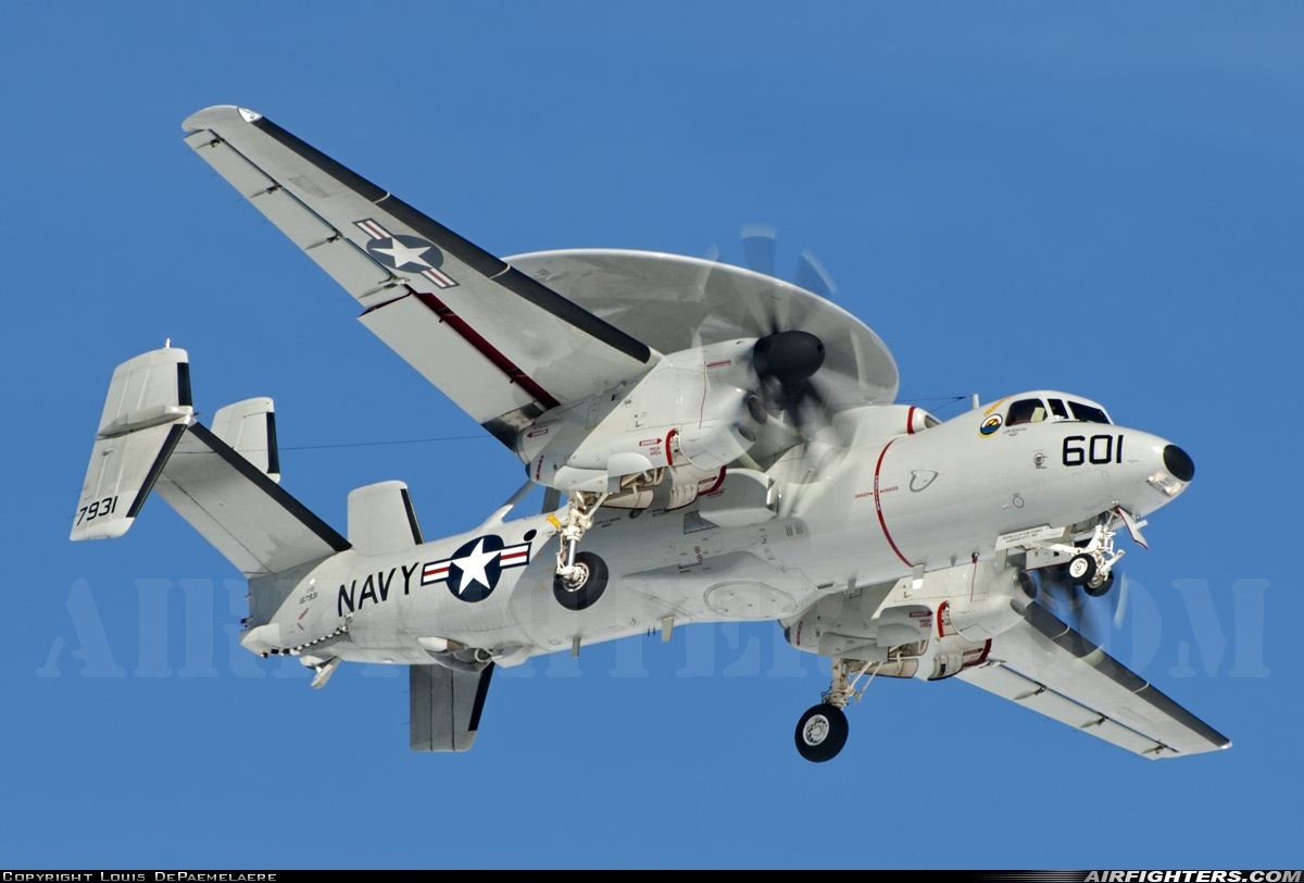 USA - Navy Grumman E-2D Advanced Hawkeye 167931 at Denver - Aurora (Buckley AFB) (BKF / KBKF), USA