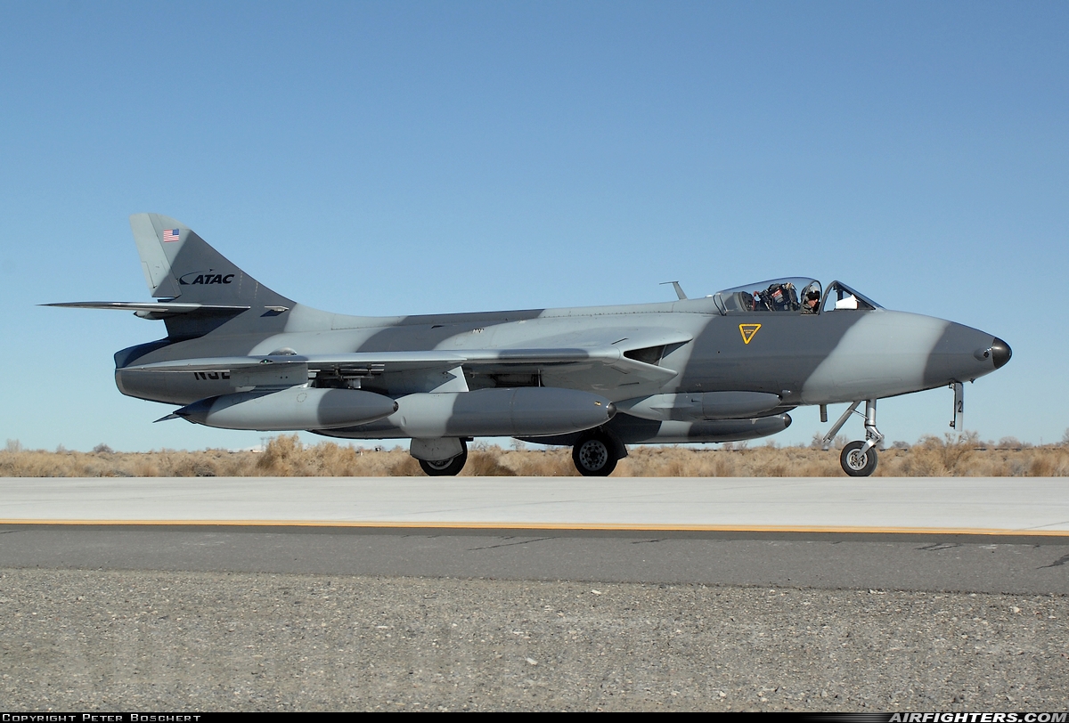 Company Owned - Airborne Tactical Advantage Company (ATAC) Hawker Hunter F58A N329AX at Fallon - Fallon NAS (NFL / KNFL), USA
