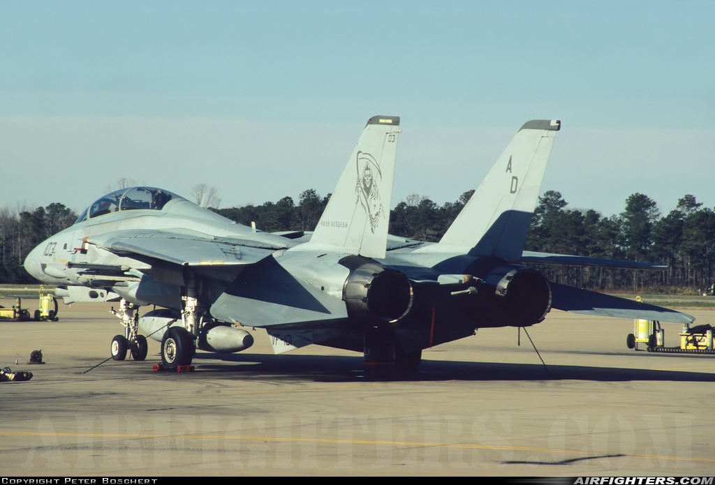 USA - Navy Grumman F-14B Tomcat 161426 at Virginia Beach - Oceana NAS / Apollo Soucek Field (NTU / KNTU), USA