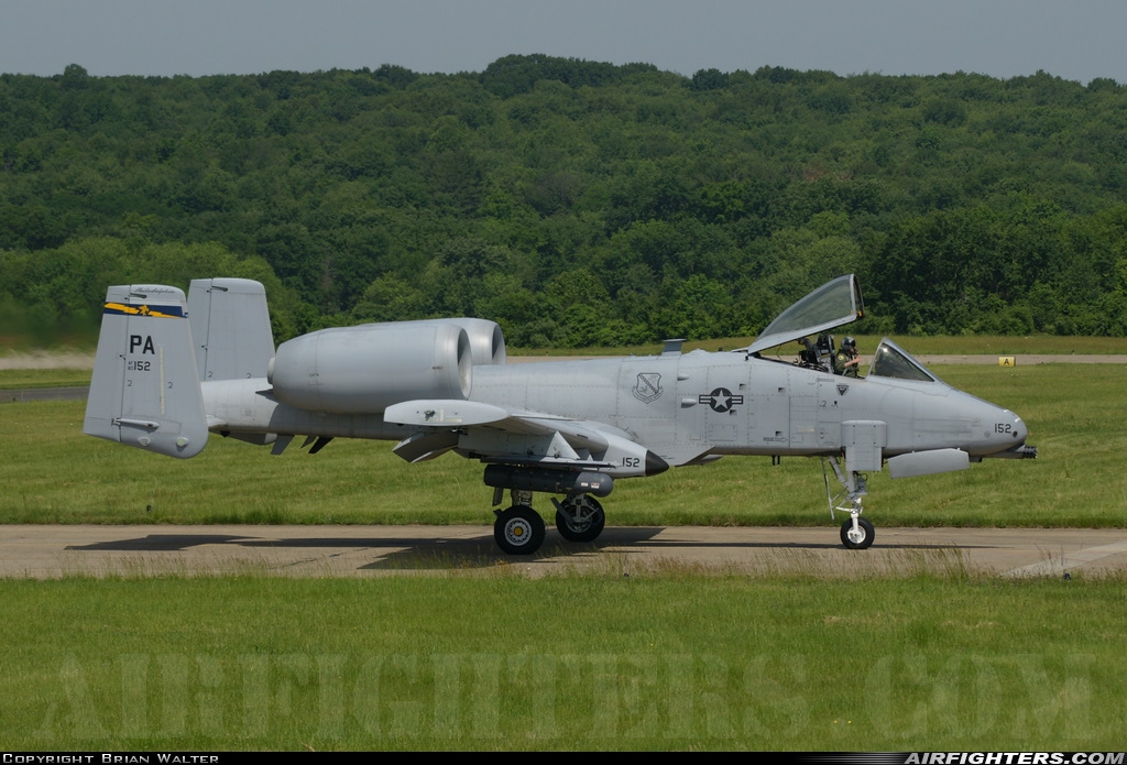 USA - Air Force Fairchild A-10C Thunderbolt II 80-0152 at Willow Grove - NAS / JRB (NXX / KNXX), USA