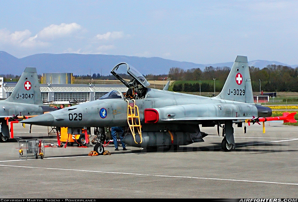 Switzerland - Air Force Northrop F-5E Tiger II J-3029 at Payerne (LSMP), Switzerland