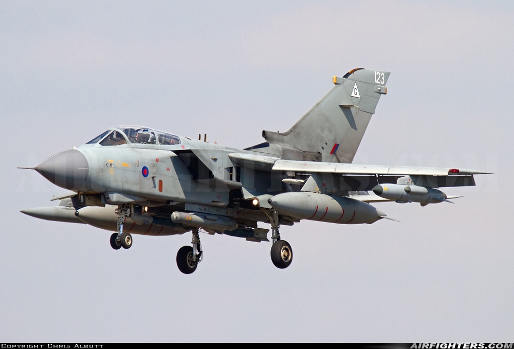UK - Air Force Panavia Tornado GR4A ZG713 at Fairford (FFD / EGVA), UK