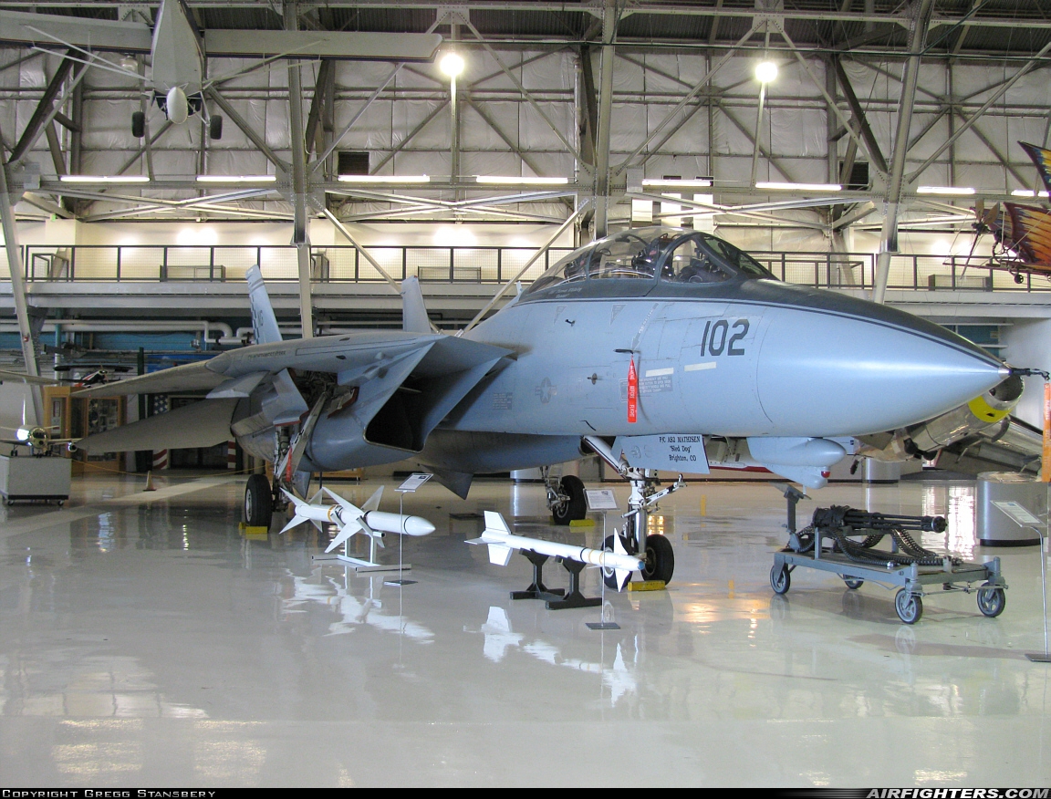 USA - Navy Grumman F-14A Tomcat 159829 at Denver - Lowry AFB (Wings Over The Rockies Museum), USA