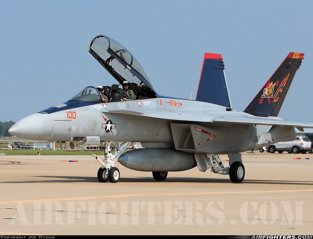 USA - Navy Boeing F/A-18F Super Hornet 166632 at Virginia Beach - Oceana NAS / Apollo Soucek Field (NTU / KNTU), USA
