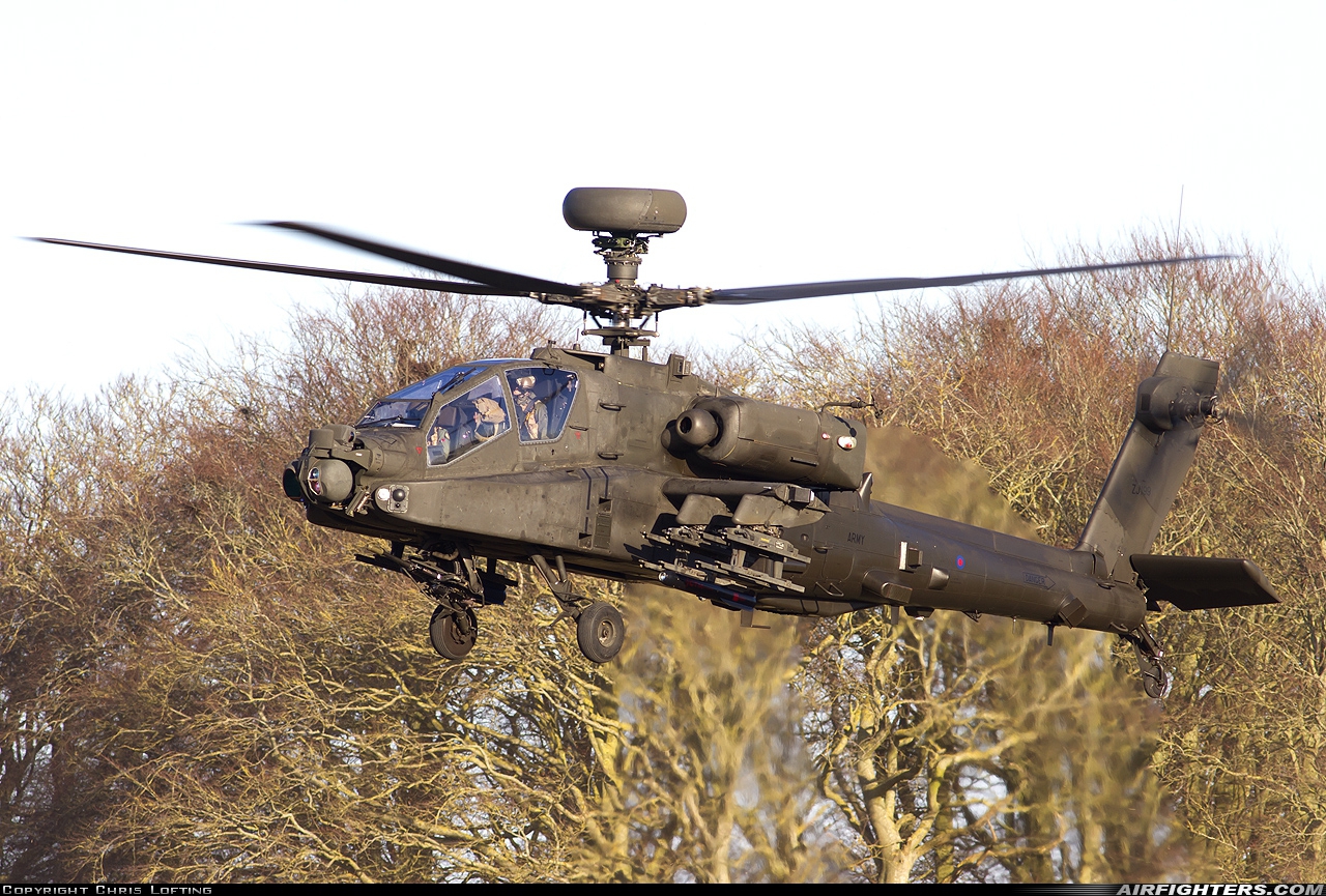 UK - Army Westland Apache AH1 (WAH-64D) ZJ199 at Netheravon (EGDN), UK