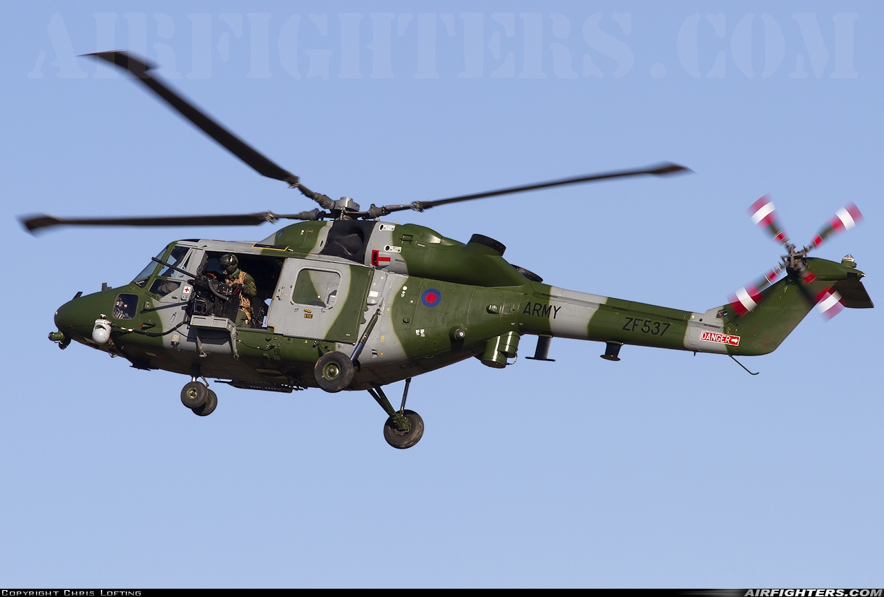UK - Army Westland WG-13 Lynx AH9 ZF537 at Netheravon (EGDN), UK