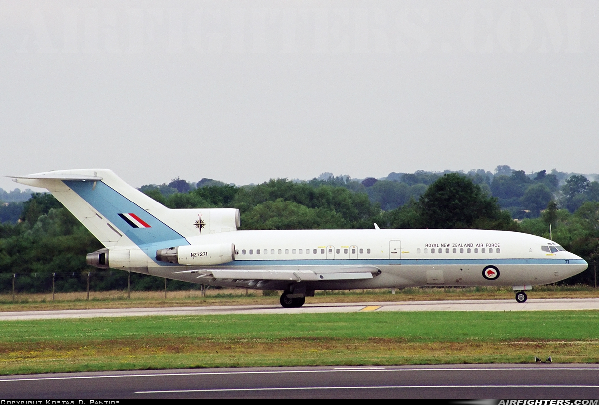 New Zealand - Air Force Boeing 727-22C NZ7271 at Fairford (FFD / EGVA), UK