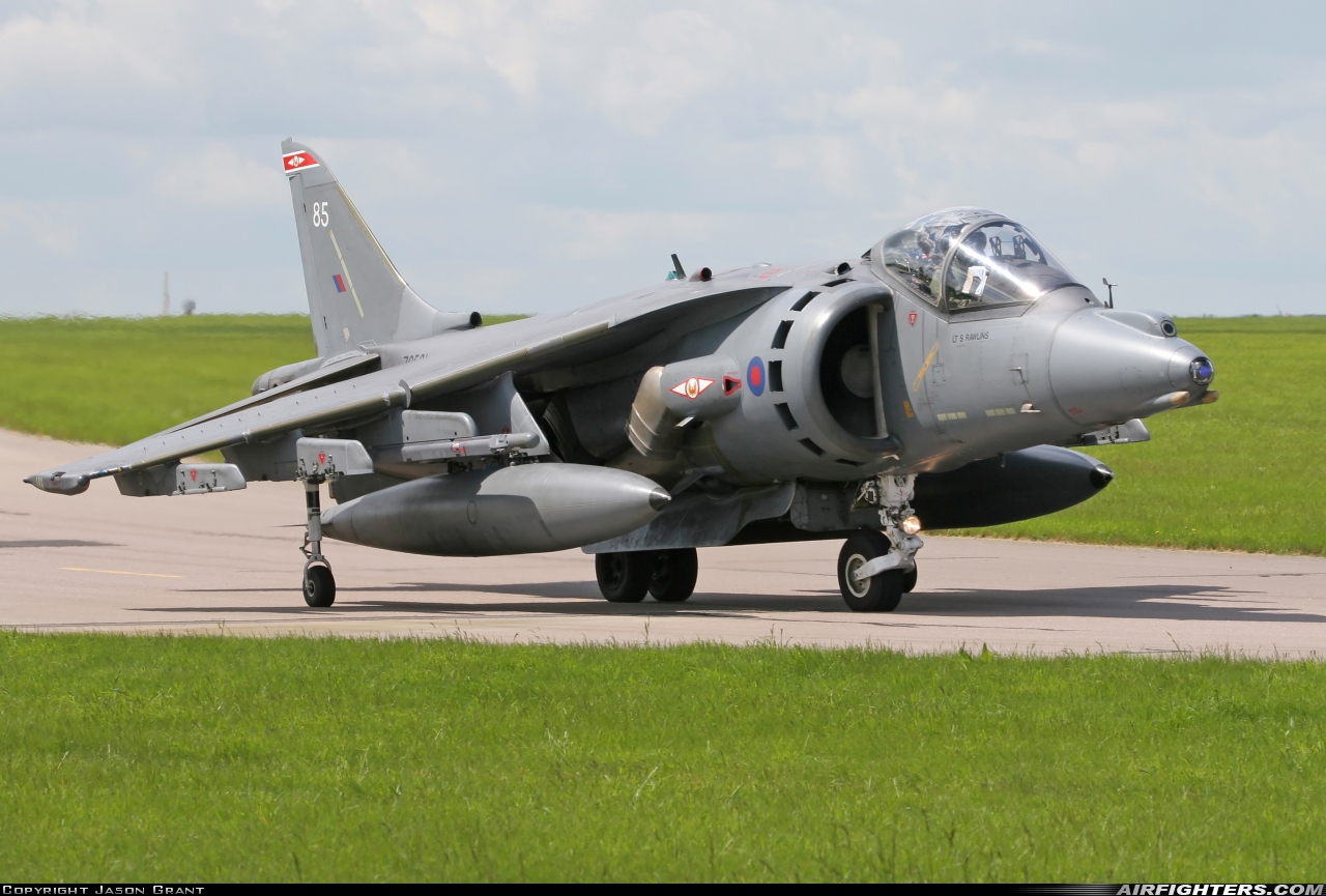 UK - Air Force British Aerospace Harrier GR.9 ZG531 at Cottesmore (Oakham) (OKH / EGXJ), UK