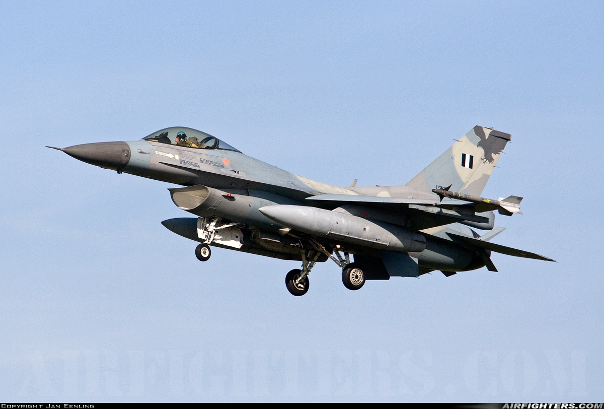Greece - Air Force General Dynamics F-16C Fighting Falcon 127 at Florennes (EBFS), Belgium