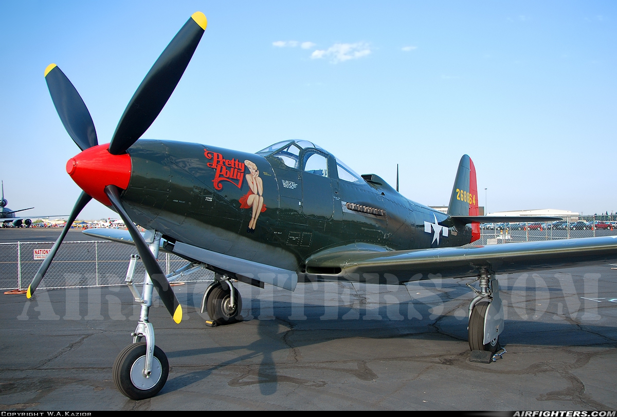 Private Bell P-63A Kingcobra NX163BP at Sacramento - Mather (AFB) (MHR), USA