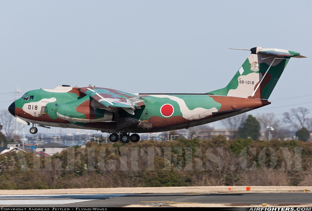 Japan - Air Force Kawasaki C-1 68-1018 at Iruma (RJTJ), Japan