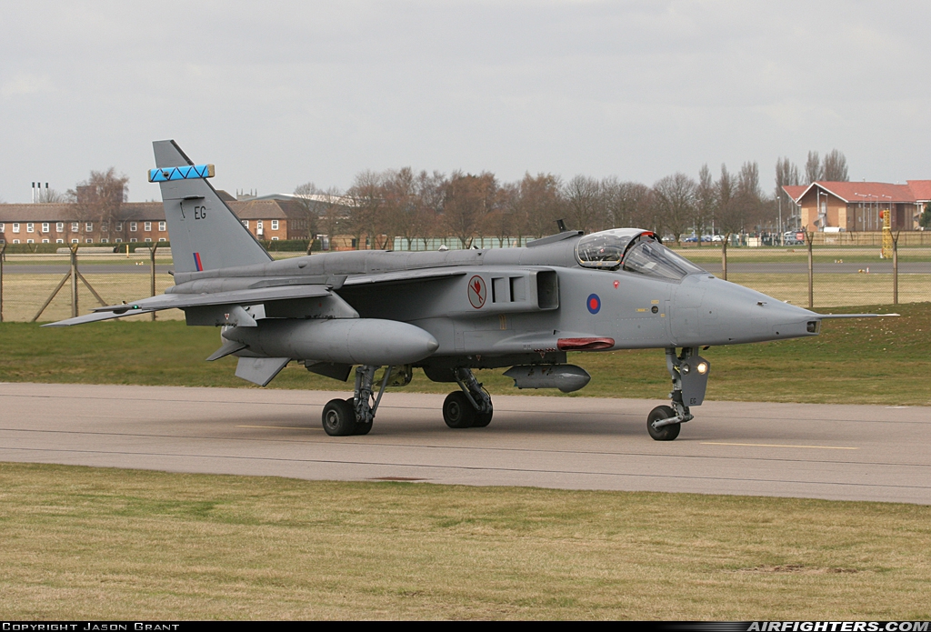 UK - Air Force Sepecat Jaguar GR3A XX748 at Coningsby (EGXC), UK