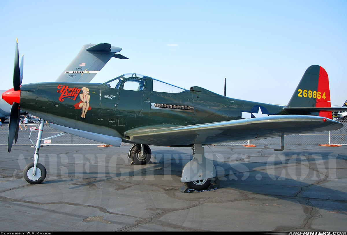 Private Bell P-63A Kingcobra NX163BP at Sacramento - Mather (AFB) (MHR), USA