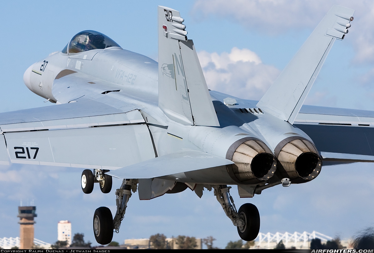 USA - Navy Boeing F/A-18E Super Hornet 166959 at Lemoore - NAS / Reeves Field (NLC), USA