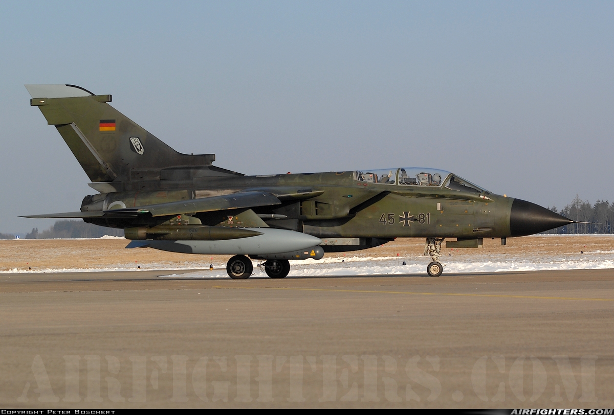 Germany - Air Force Panavia Tornado IDS 45+81 at Buchel (ETSB), Germany