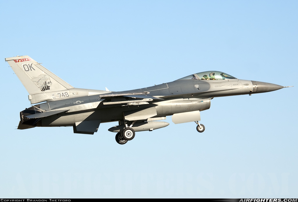USA - Air Force General Dynamics F-16C Fighting Falcon 90-0748 at Fort Worth - Alliance (AFW / KAFW), USA