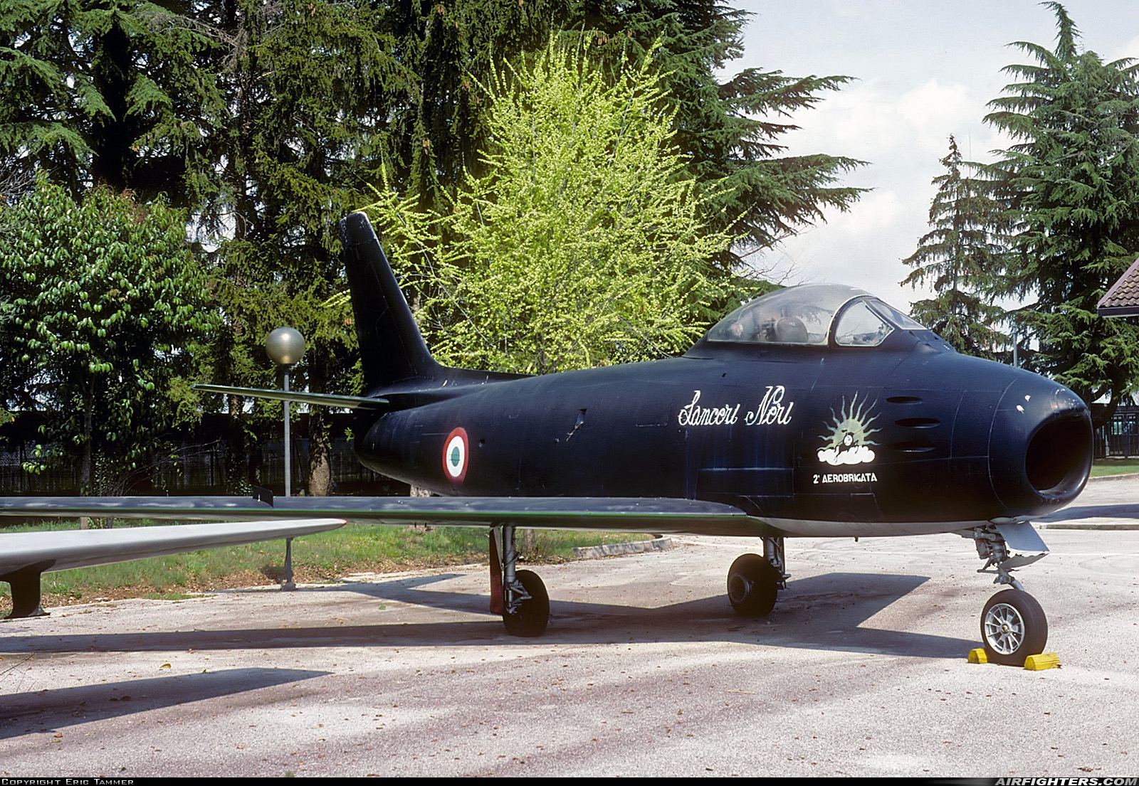 Italy - Air Force Canadair F-86E(M) Sabre 4 (CL-13) 19596 at Rivolto (LIPI), Italy