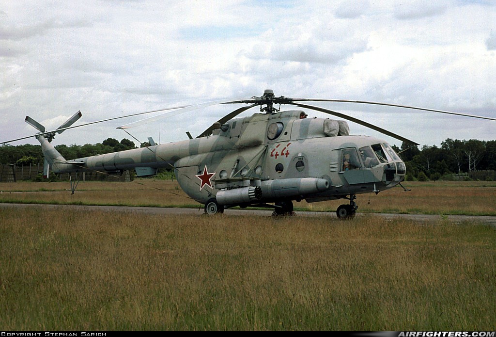 Russia - Air Force Mil Mi-8MTV 44 RED at Oranienburg, Germany