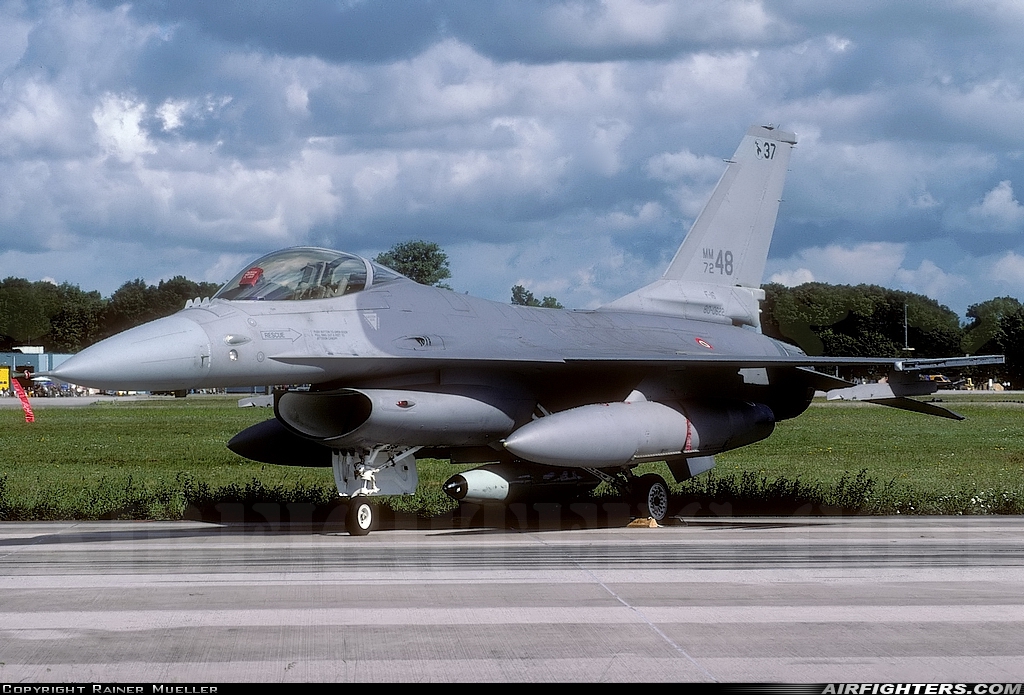Italy - Air Force General Dynamics F-16A/ADF Fighting Falcon MM7248 at Uden - Volkel (UDE / EHVK), Netherlands