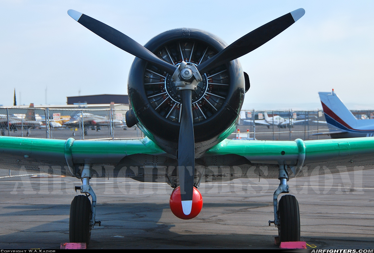 Private North American SNJ-5 Texan N3725G at Sacramento - Mather (AFB) (MHR), USA