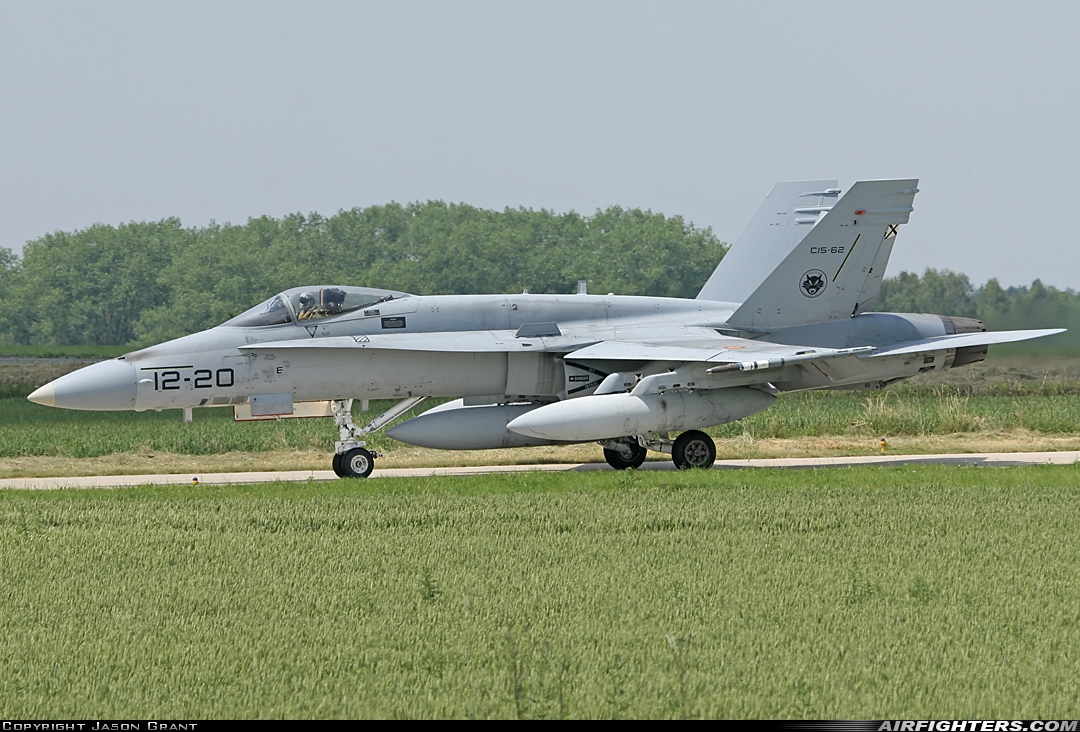 Spain - Air Force McDonnell Douglas C-15 Hornet (EF-18A) C.15-62 at Florennes (EBFS), Belgium