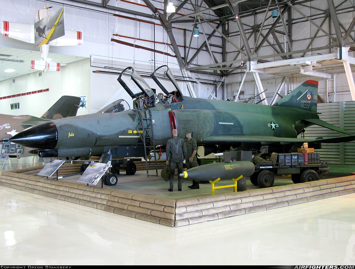 USA - Air Force McDonnell Douglas F-4E Phantom II 66-0287 at Denver - Lowry AFB (Wings Over The Rockies Museum), USA