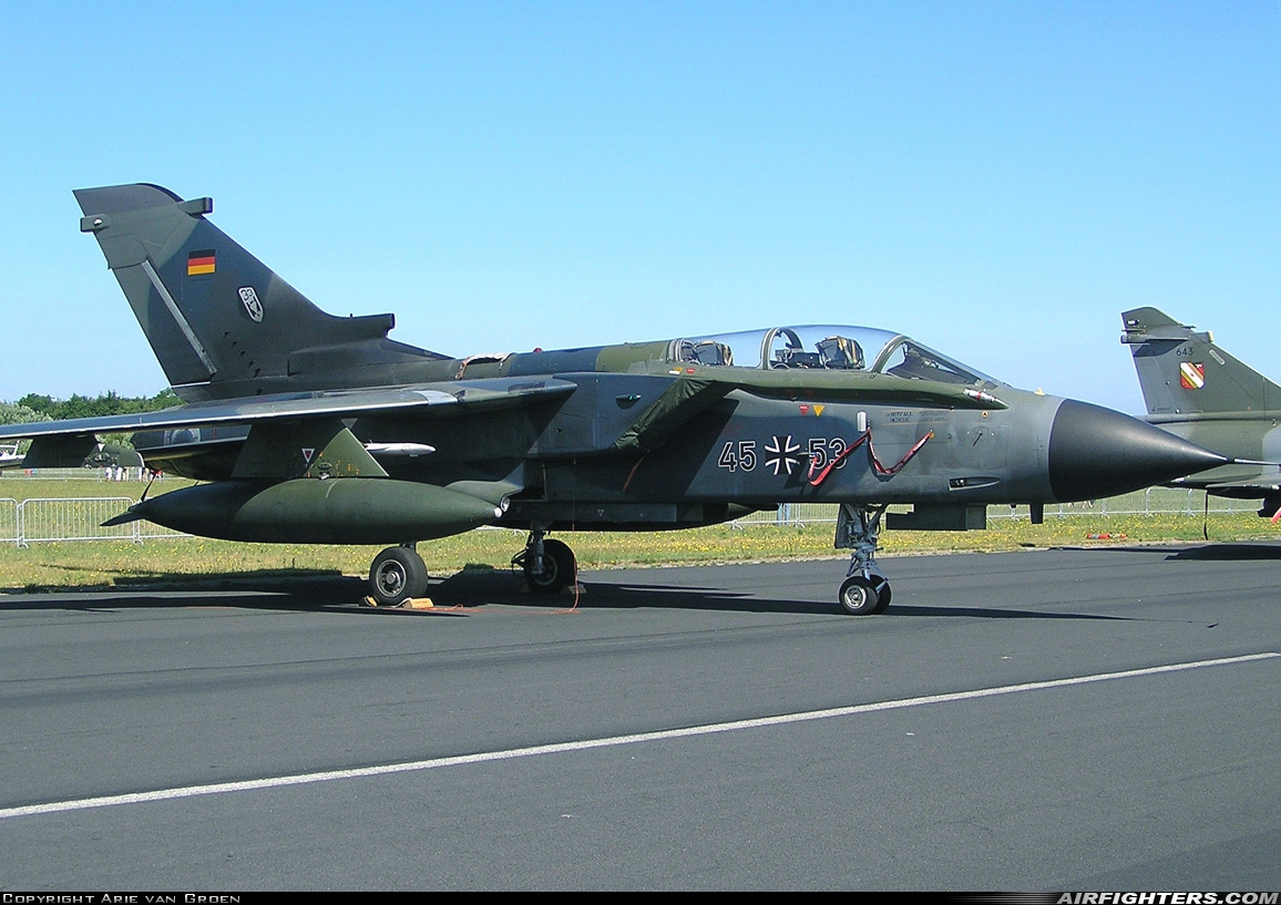 Germany - Air Force Panavia Tornado IDS 45+53 at Breda - Gilze-Rijen (GLZ / EHGR), Netherlands