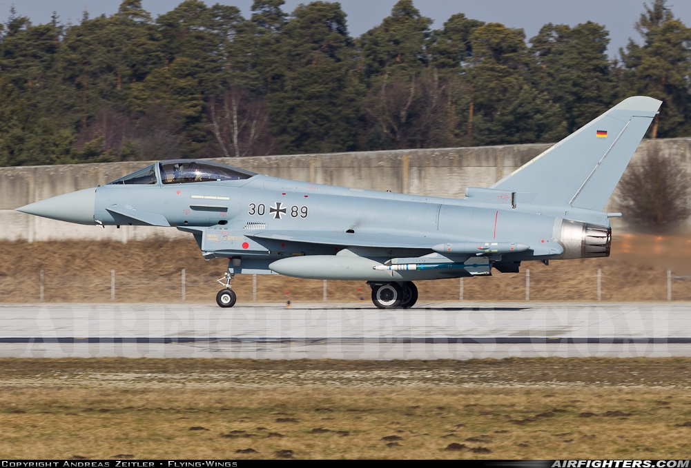 Germany - Air Force Eurofighter EF-2000 Typhoon S 30+89 at Ingolstadt - Manching (ETSI), Germany