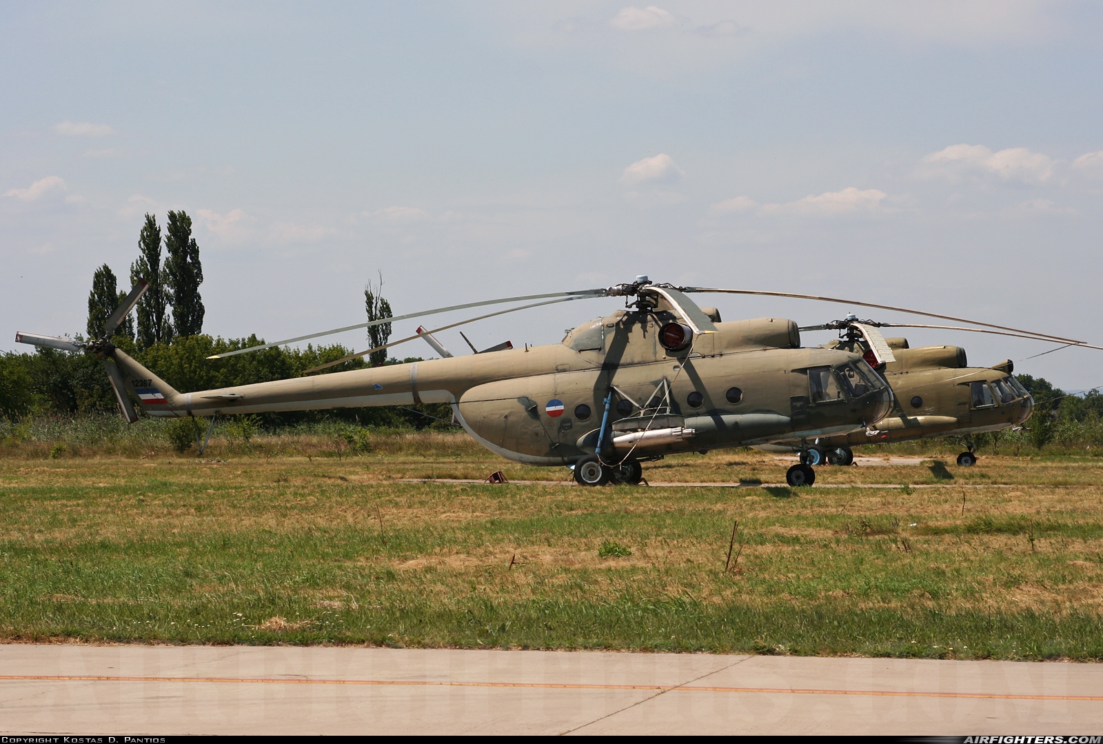 Serbia and Montenegro - Air Force Mil Mi-8T 12367 at Belgrade - Batajnica (BJY / LYBT), Serbia
