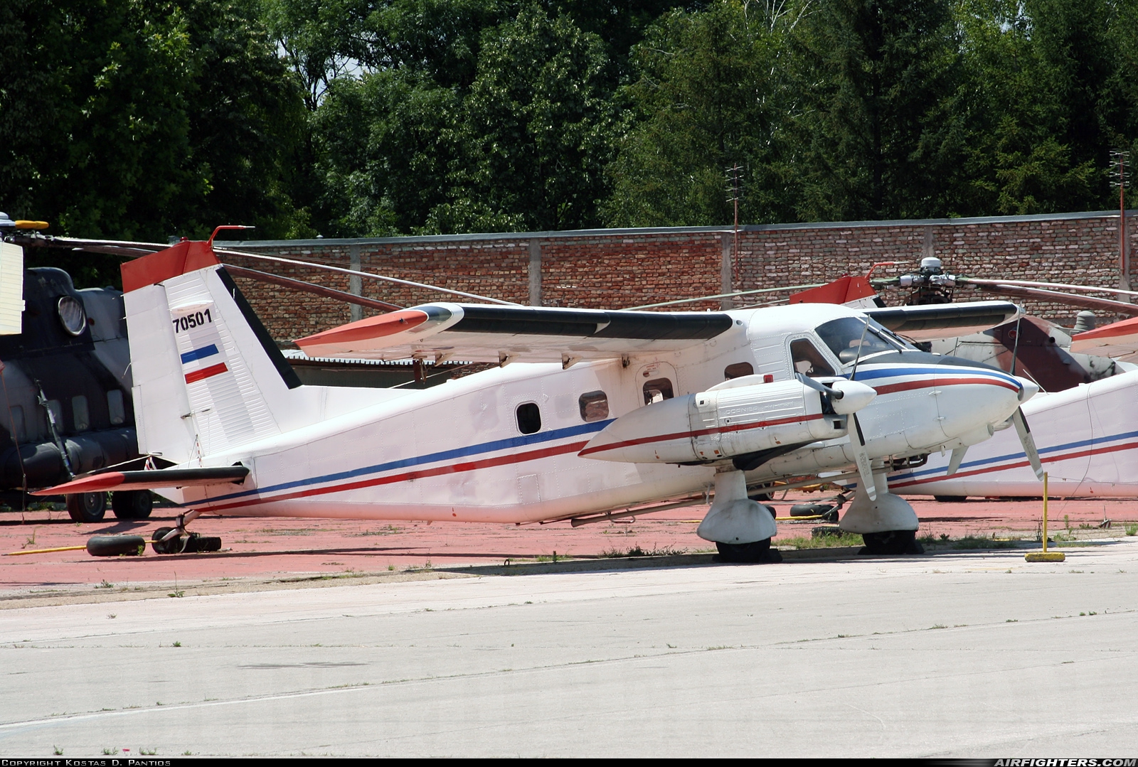 Serbia - Air Force Dornier Do-28D-2 Skyservant 70501 at Belgrade - Batajnica (BJY / LYBT), Serbia