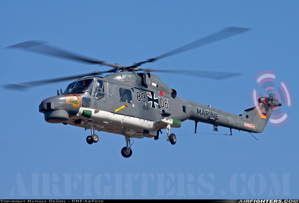 Germany - Navy Westland WG-13 Super Lynx Mk88A 83+06 at Donauwörth (EDPR), Germany