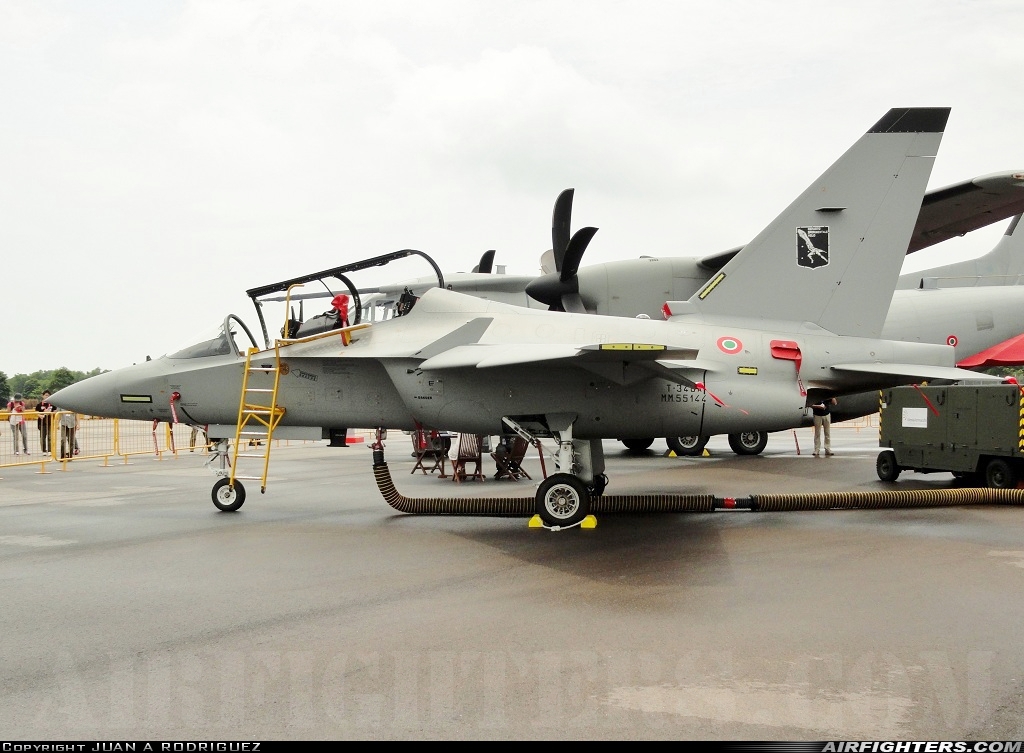 Italy - Air Force Alenia Aermacchi T-346A Master MM55144 at Singapore - Changi (SIN / WSSS), Singapore