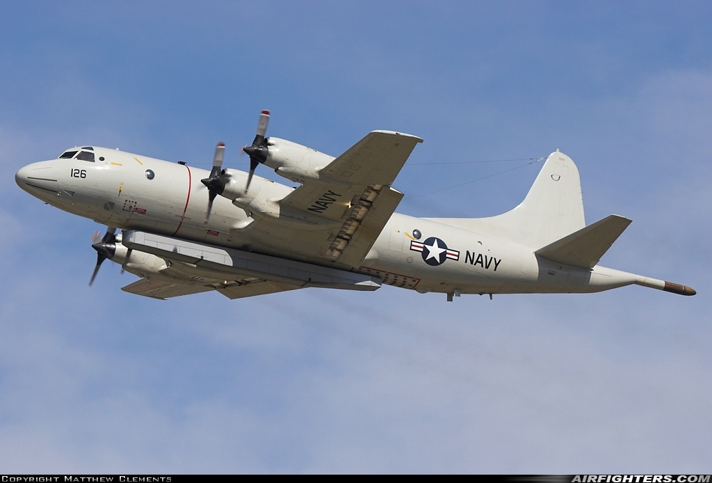 USA - Navy Lockheed P-3C Orion 161126 at Mildenhall (MHZ / GXH / EGUN), UK