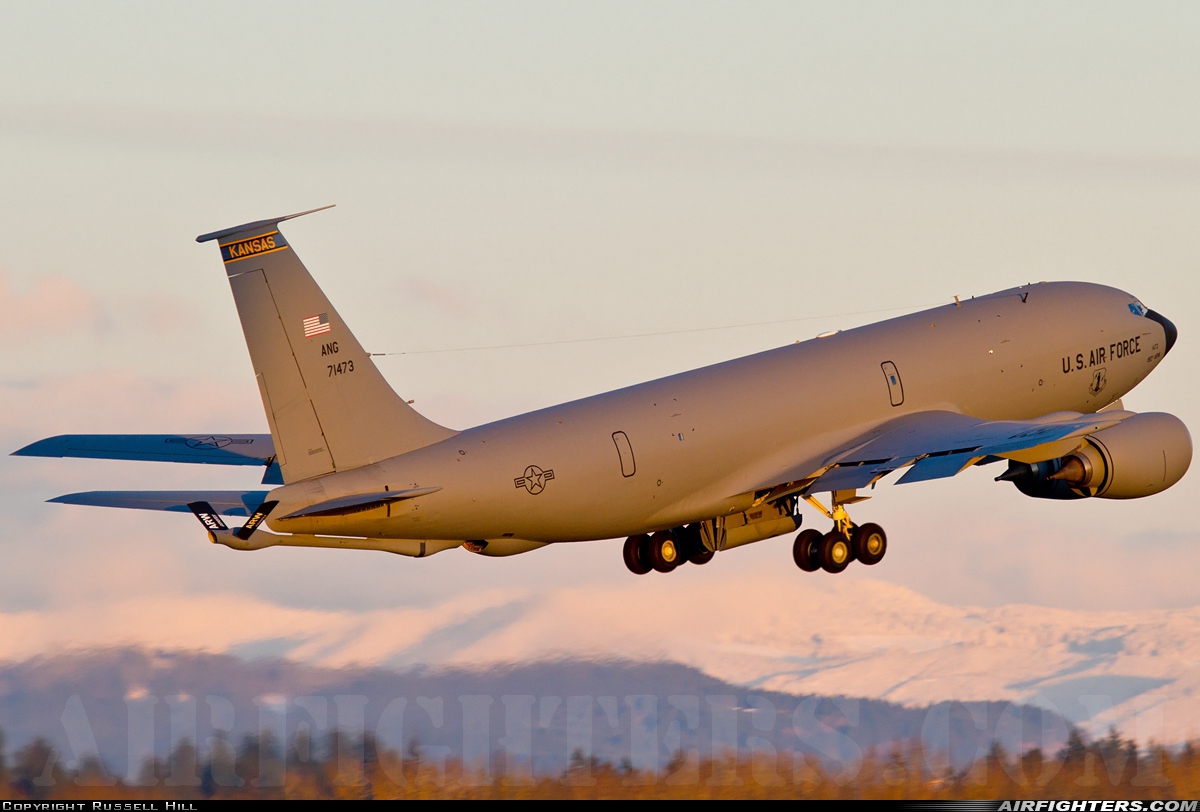 USA - Air Force Boeing KC-135R Stratotanker (717-148) 57-1473 at Portland - Int. (PDX / KPDX), USA