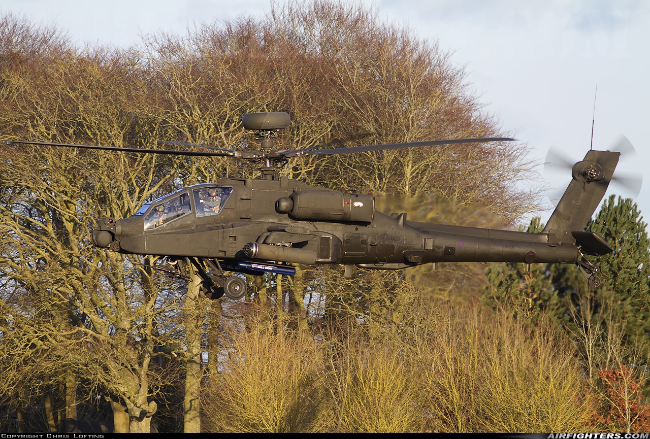 UK - Army Westland Apache AH1 (WAH-64D) ZJ221 at Netheravon (EGDN), UK