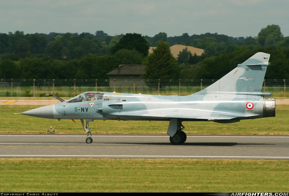 France - Air Force Dassault Mirage 2000C 5-NV at Fairford (FFD / EGVA), UK