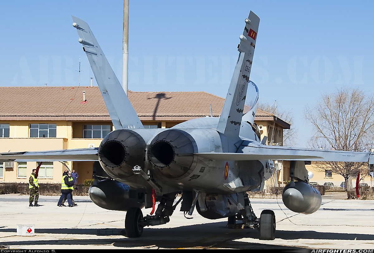 Spain - Air Force McDonnell Douglas C-15 Hornet (EF-18A+) C.15-15 at Albacete (- Los Llanos) (LEAB), Spain