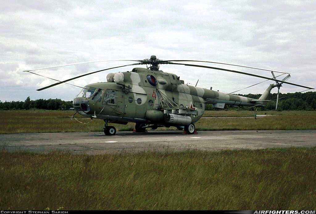 Russia - Air Force Mil Mi-8MTV 43 RED at Oranienburg, Germany